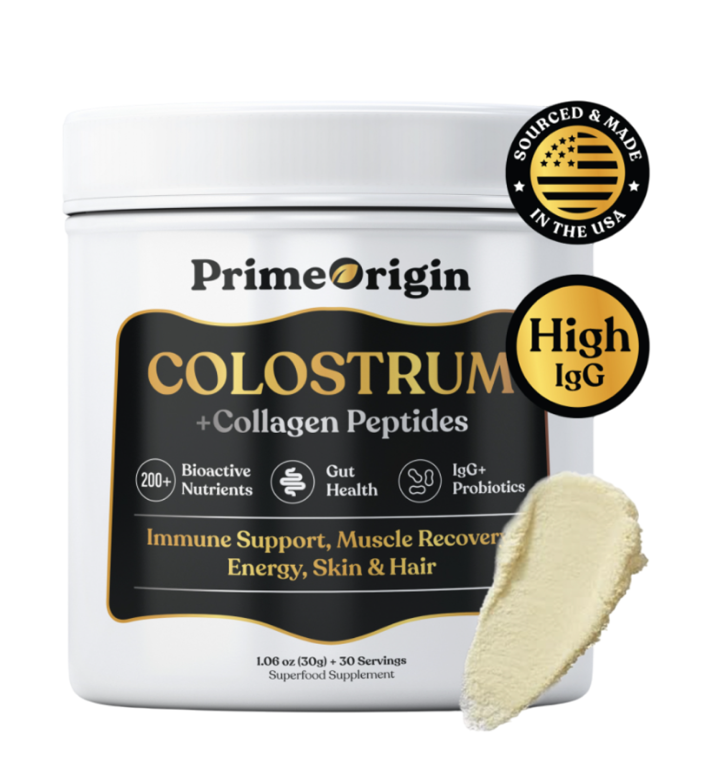 Prime Origin Colostrum + Collagen Peptides