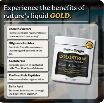 Prime Origin Colostrum + Collagen Peptides